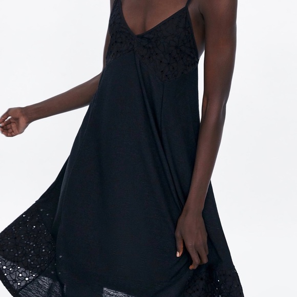 Zara Dresses Sale Contrasting Dress By Zara Poshmark